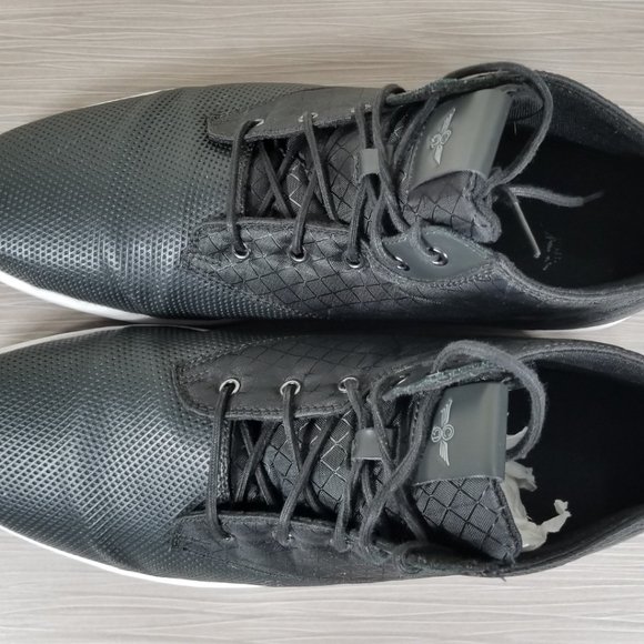 Creative Recreation Vito High Top Sneaker, Black Leather & Textile, Mens Size 13 - Picture 8 of 10